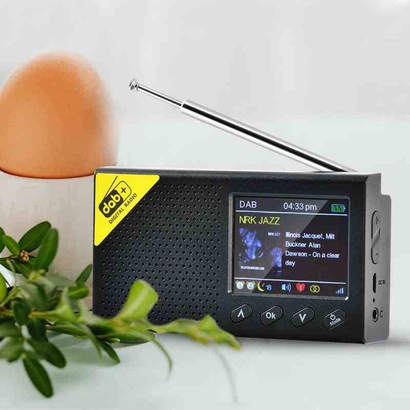 Portable Bluetooth Digital Radio Fm Receiver Rechargeable