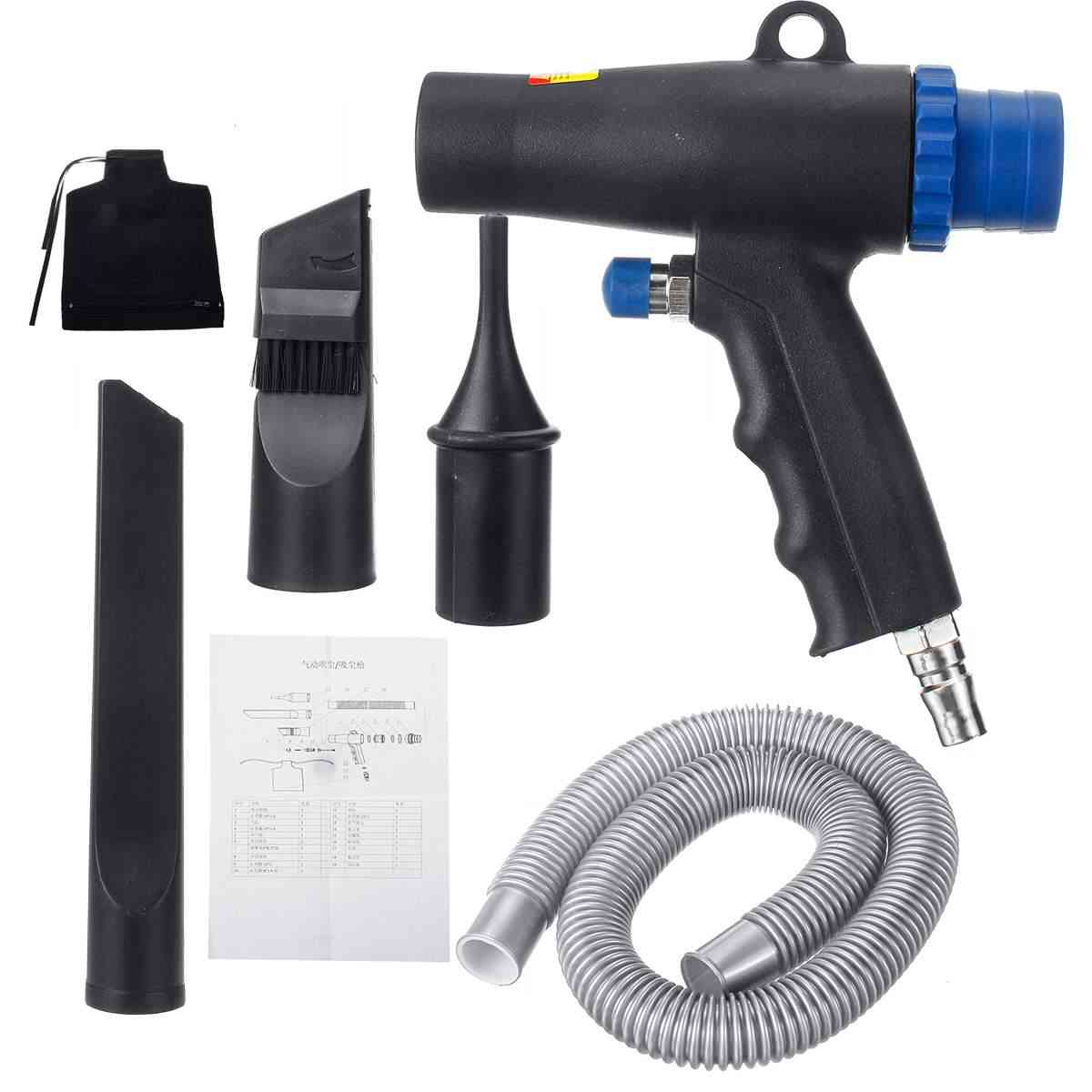 2 In 1 Air Duster Compressor Dual Function Vacuum Blow Suction Kit
