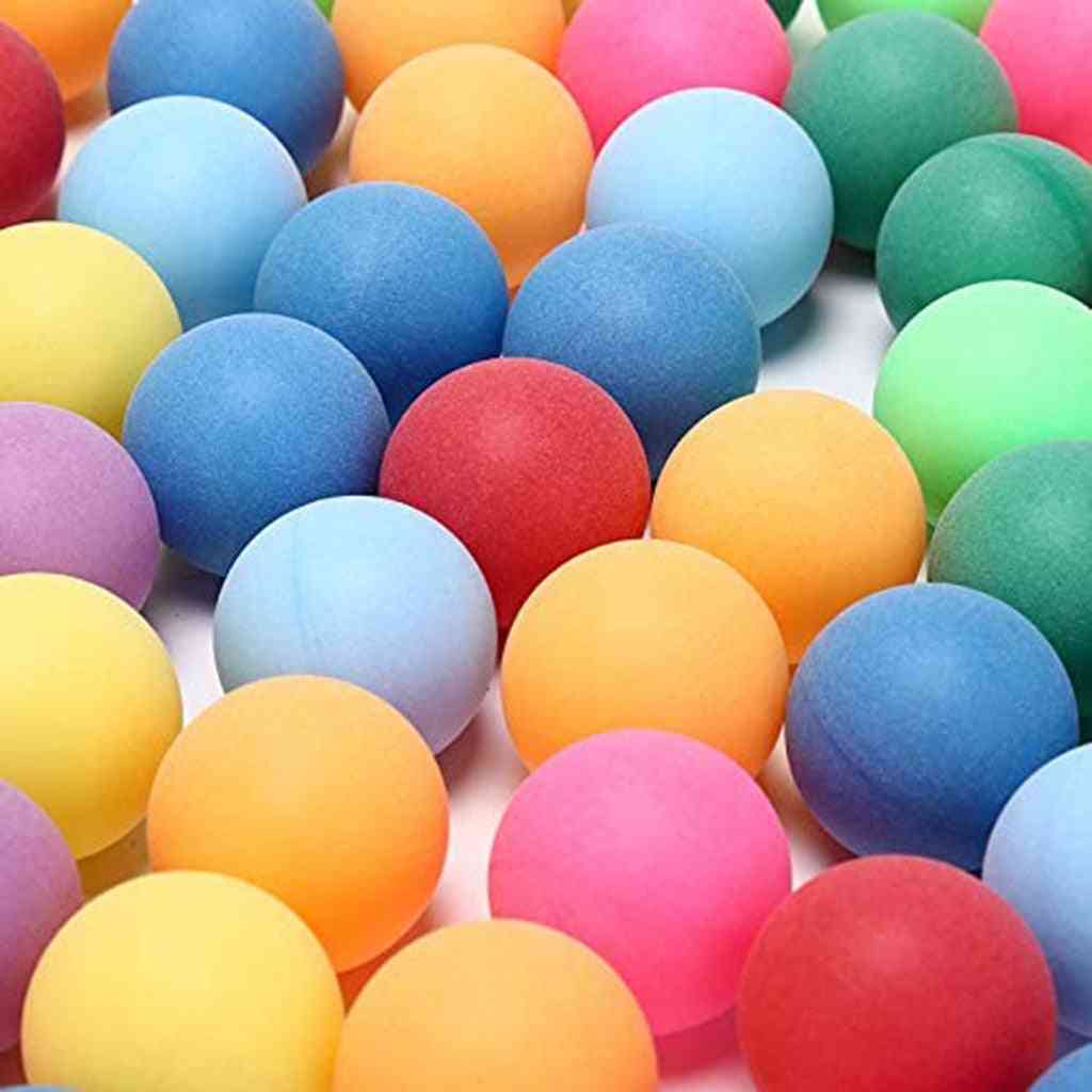10pcs/pack Colored Ping Pong Ball