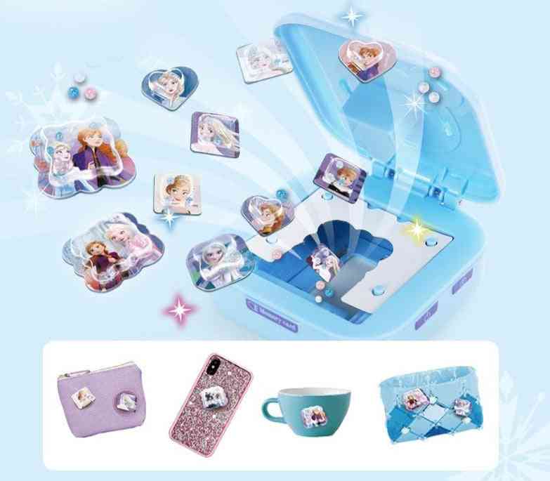 Disney Frozen 2 Girls 3d Maker Machine Magic Stickers Set