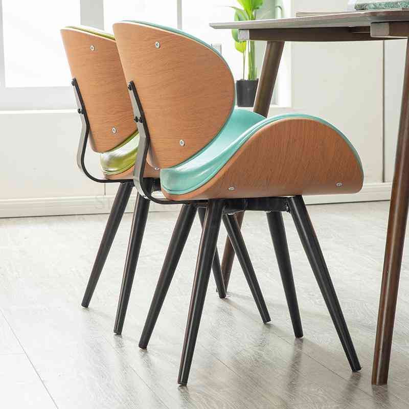 Nordic modern- minimalistische vrije tijd voor thuis, eetkamerstoel