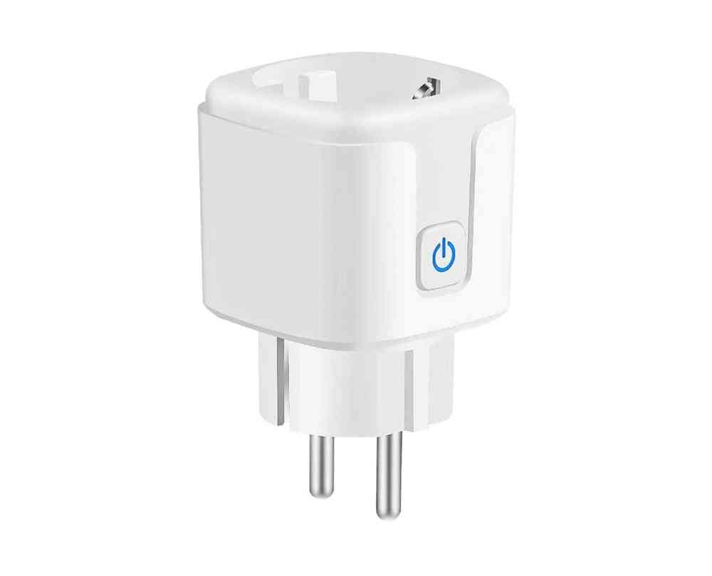 16a Eu Standard Wifi Smart Plug With Power Monitor
