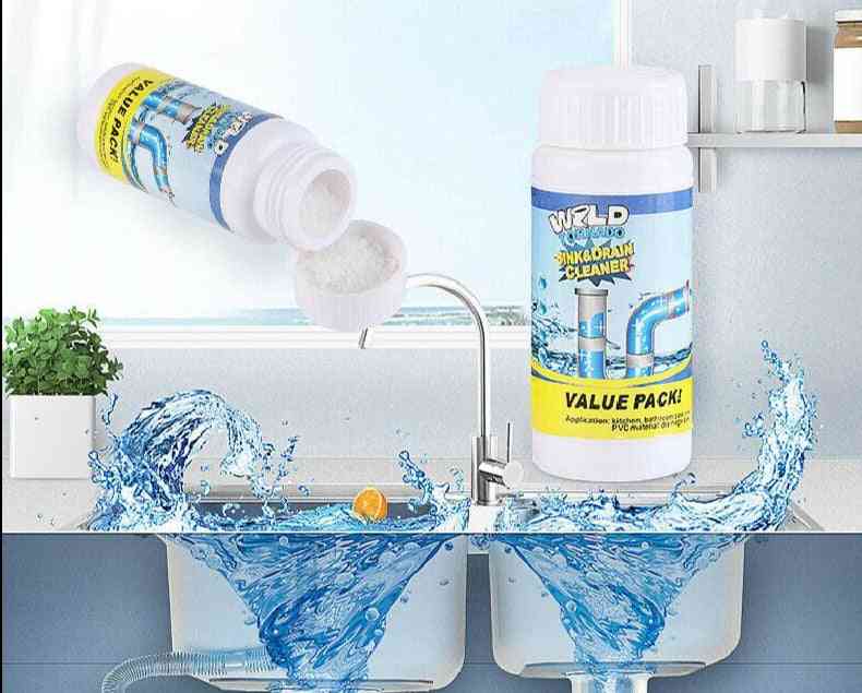 Drenážna potrubná kanalizácia, čistič odpadových vôd, podlahový deodorant, čistiaci prášok