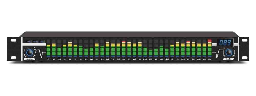 Dual Bands- Digital Audio Equalizers, Sound System, Stage & Karaoke Equipment