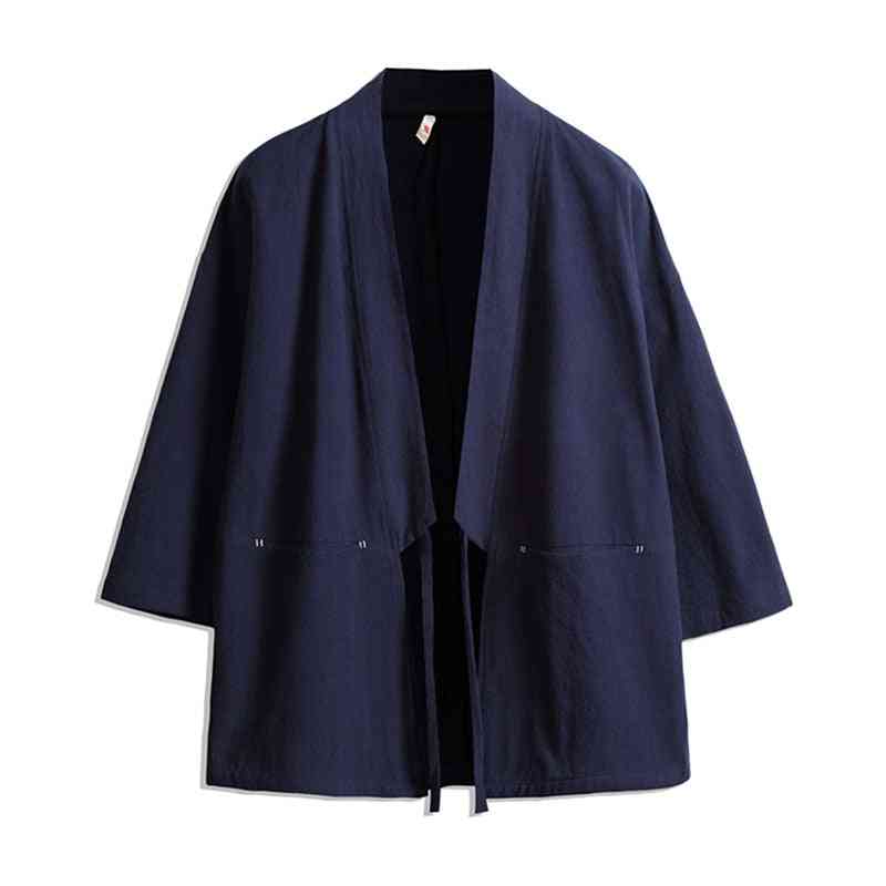 Streetwear Plus Size, Haori Asian Clothes Cardigan Jacket