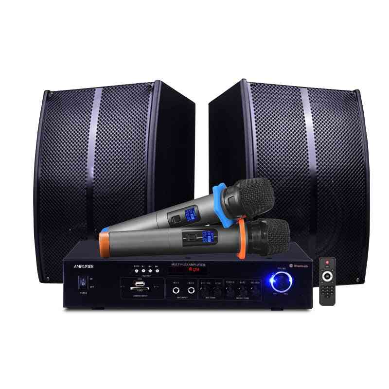 Thuis karaoke speaker bluetooth versterker set
