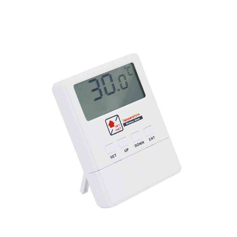 Wireless Temperature Detector With Lcd Display Work With Gsm Alarm System