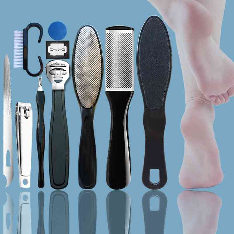 10 In 1 Professional Foot Care Kit - Pedicure Tools Set