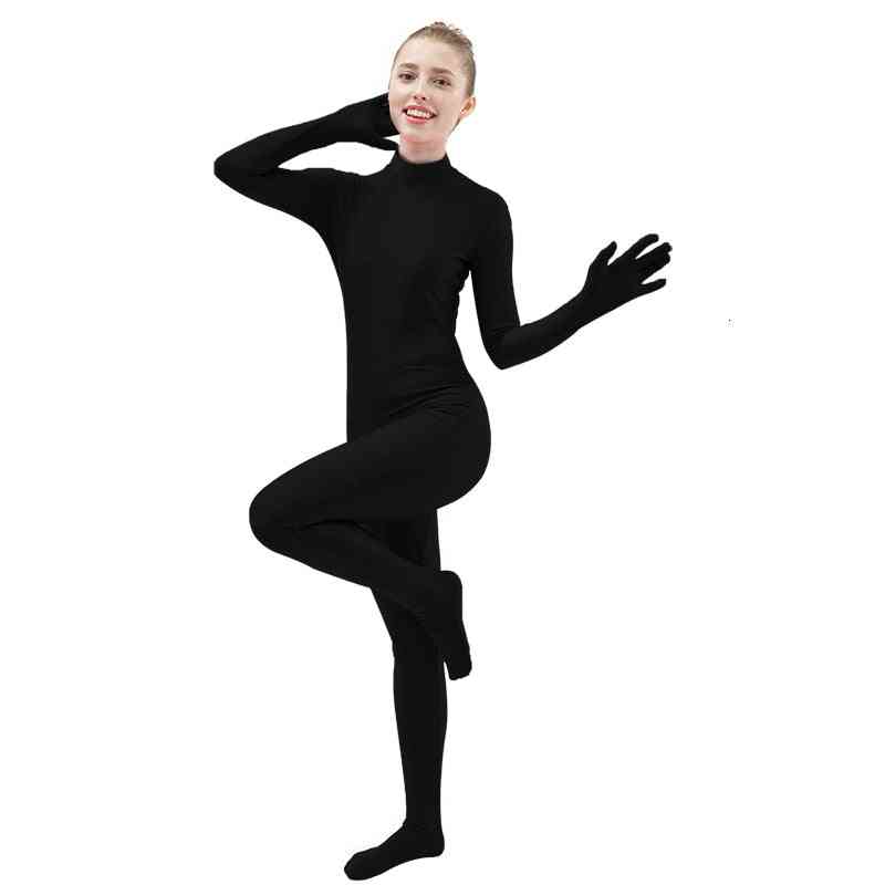 Full Body Skin Tight Jumpsuit Unitard Lycra Dancewear