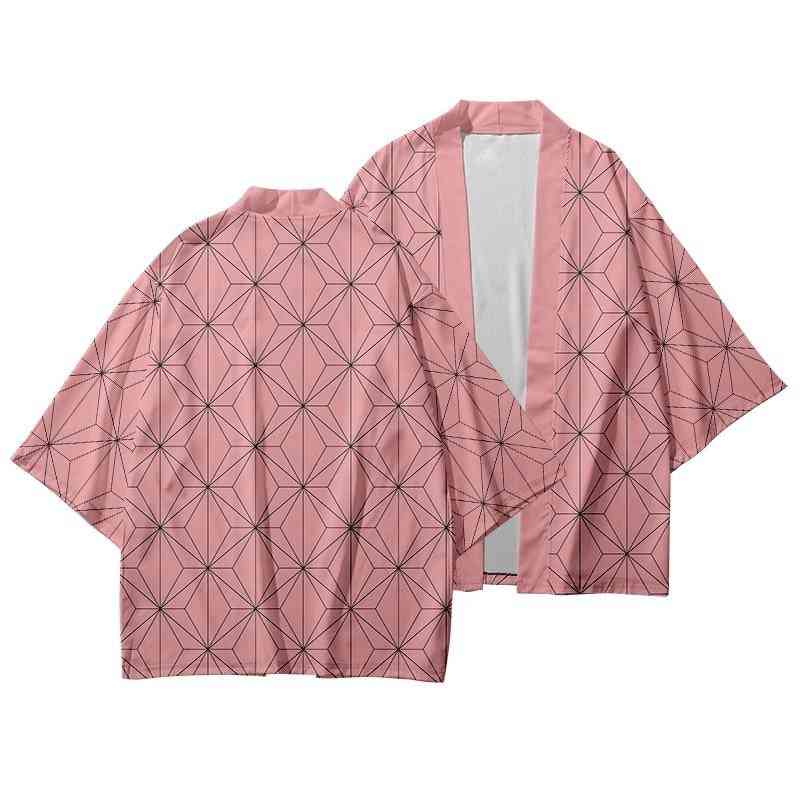 Summer- Casual Japan Yukata Cosplay Anime Kimono, Women Set-3