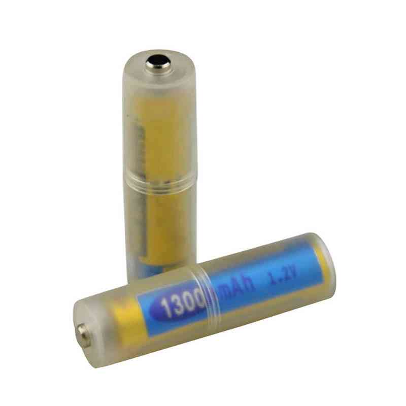 4pcs AAA-zu-AA-Batterie-Konverter-Adapter-Batteriehalter langlebiger Gehäuse-Umschalter
