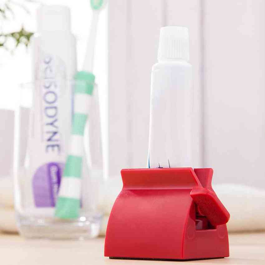 Nuevo exprimidor de pasta de dientes para baño, tubo dispensador