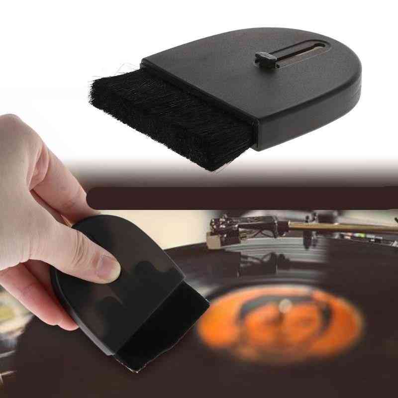 Cleaning Brush Turntable Lp Vinyl Player Record Anti-static Cleaner Dust Remover Accessory