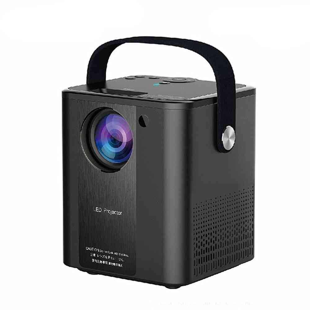 Solange Projektor für Smartphone tragbares Heimkino Full HD unterstützter 1080p Film