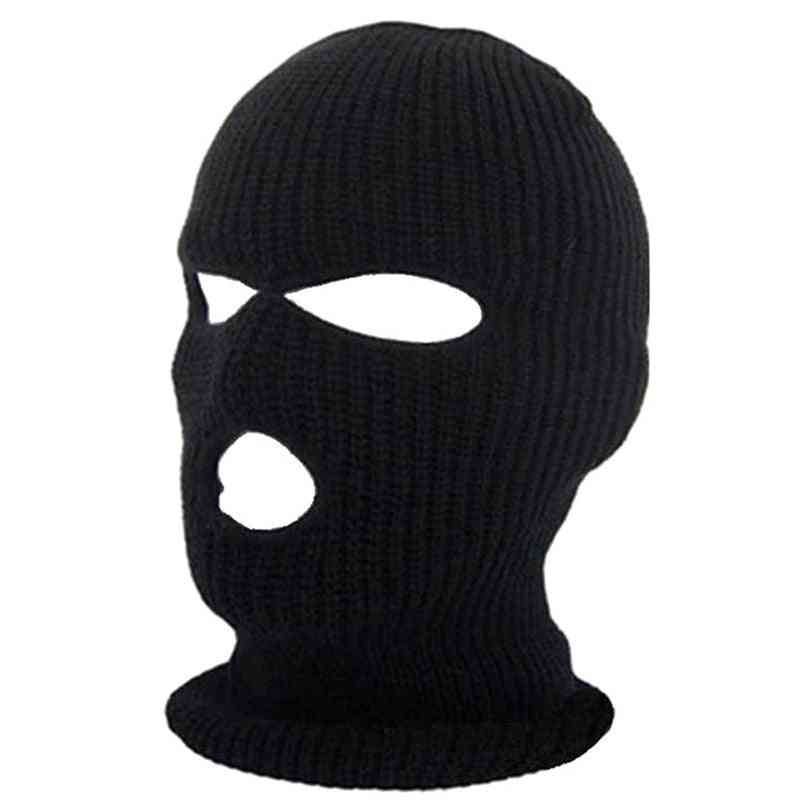 Winter- Knitted Balaclava, Ski Face Mask Cover