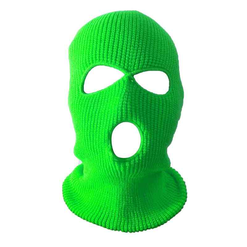 Winter- Knitted Balaclava, Ski Face Mask Cover