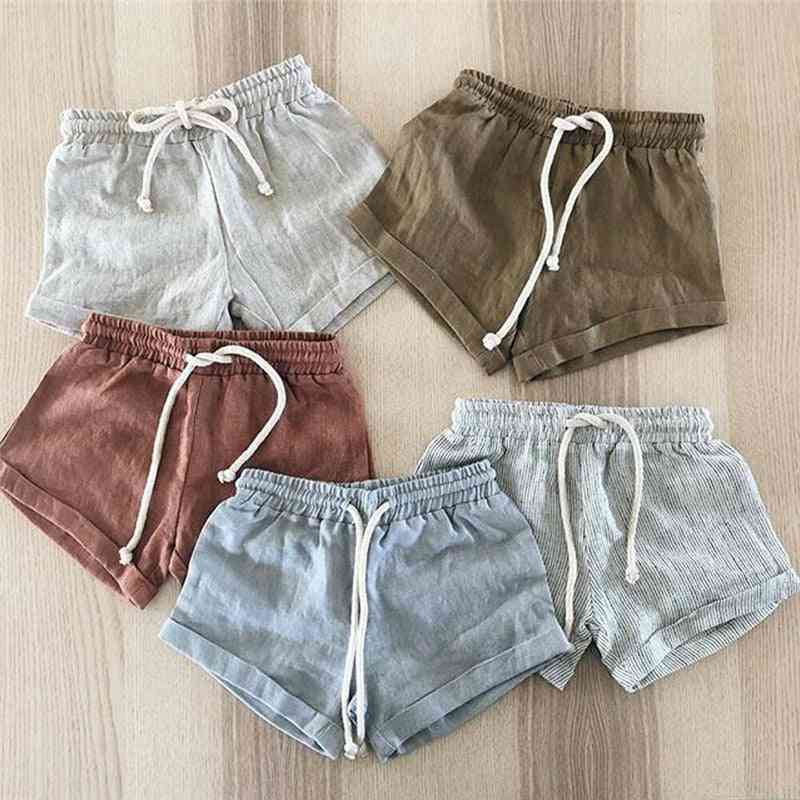 Baby Boy Girl Summer, Cotton Casual Bloomers Short Trousers Pp Pants