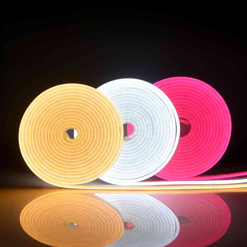 Lumières de corde au néon à led souples et flexibles