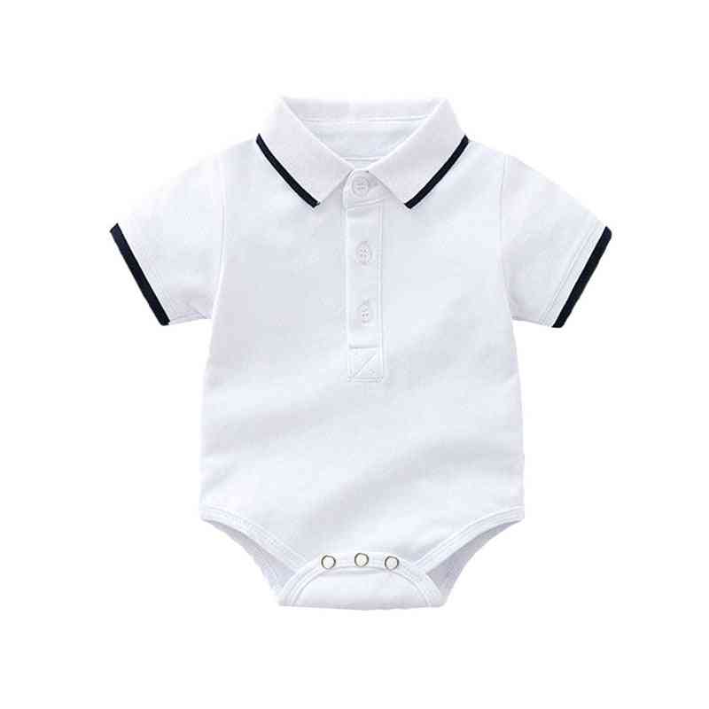 Top Sommermode Neugeborenen formale Kleidung Set Baumwolle Strampler Shorts Gentleman Anzug Kinder
