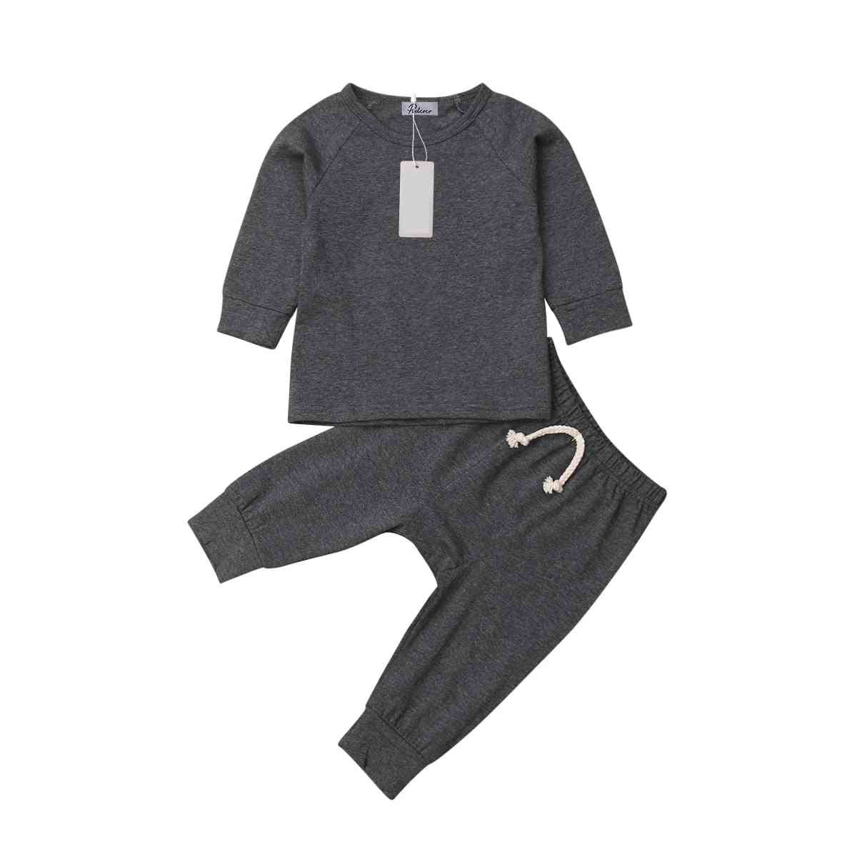 Baby Boy Girl Soft Cotton Pajamas Clothes Set Sleepwear Nightwear Outfit Newborn Infant