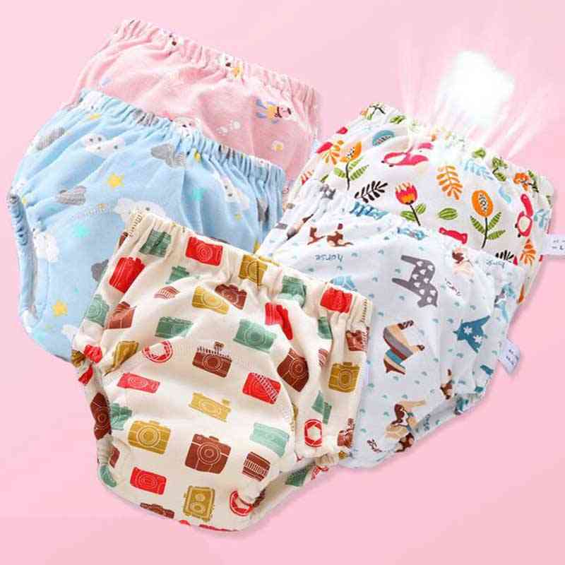 Baby Reusable Cloth Diaper - Ecological Potty Training Pants For
