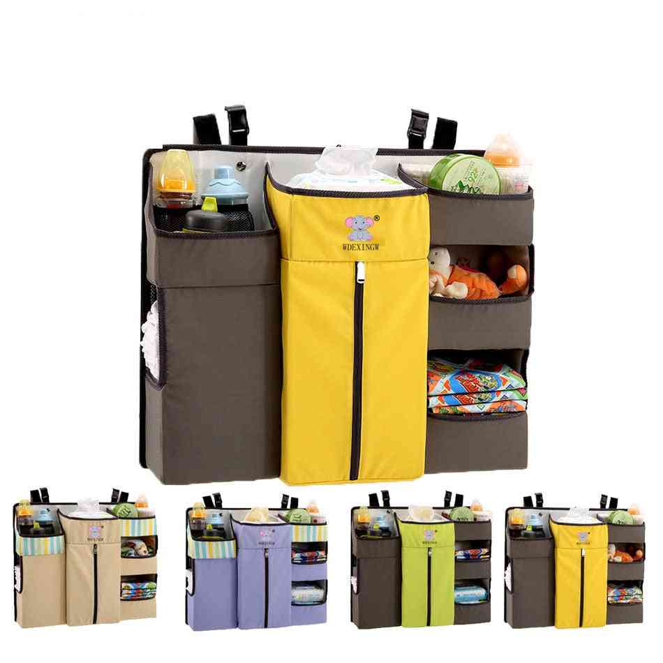 Multi-function, Crib Hanging, Storage Bedside Diaper Bag