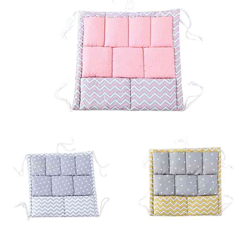 Multi-layer Cotton Crib Storage Bag, Bedside Baby Diaper