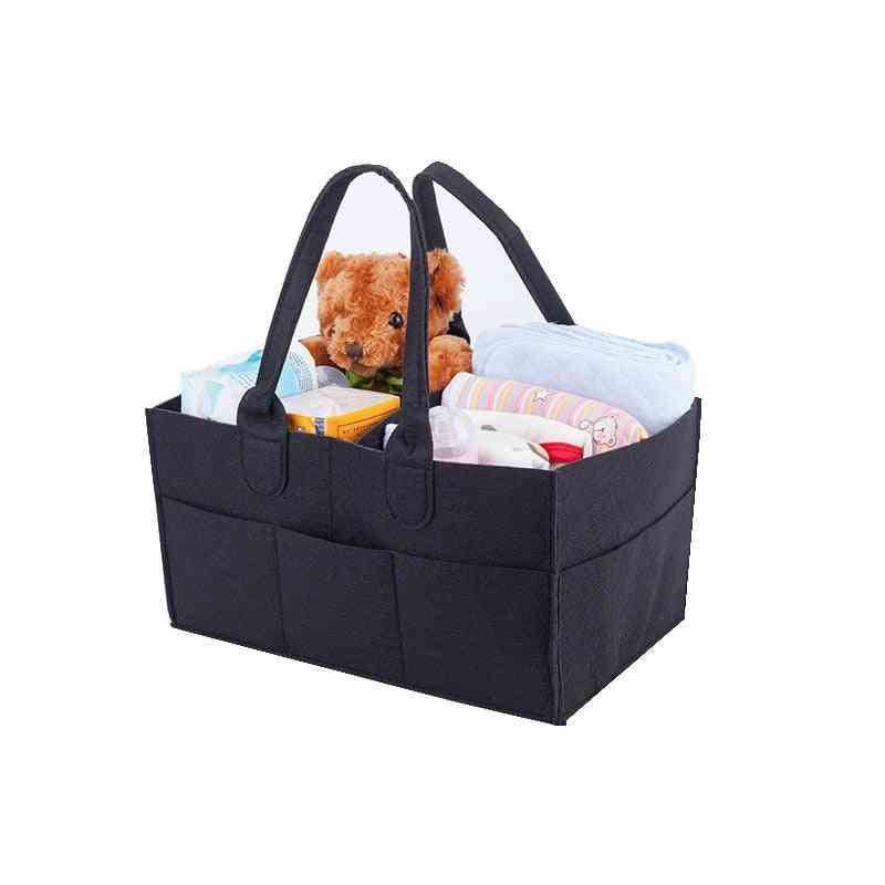 Baby Diaper Caddy Organizer Baby Portable Holder, Car Nappy Bag