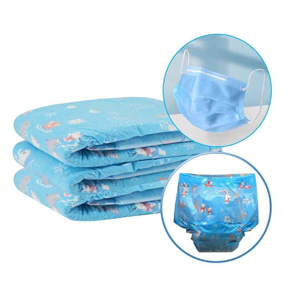 Elastic Waistline High Absorption Soft Disposable Diaper