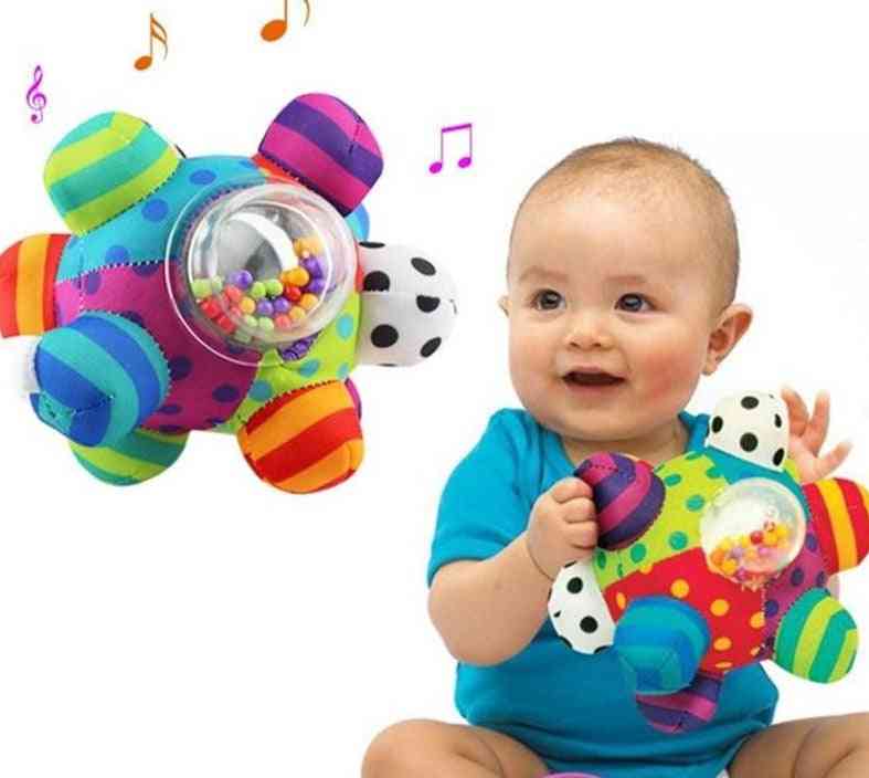 Fun Little Loud Bell Baby Ball Rattles Toy
