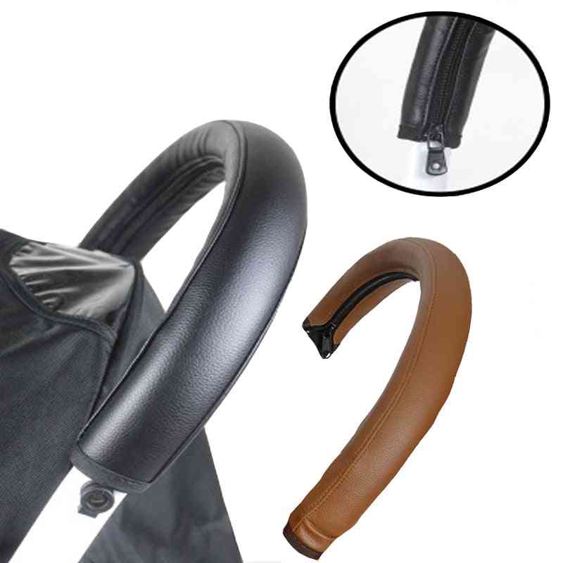 Leather Protective Cover Of Armrest And Handle For Stroller