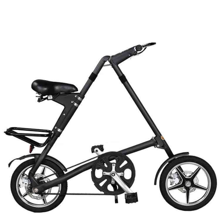 Rower składany podwójny hamulec tarczowy 14/16-calowy męski i damski rower aluminiowy