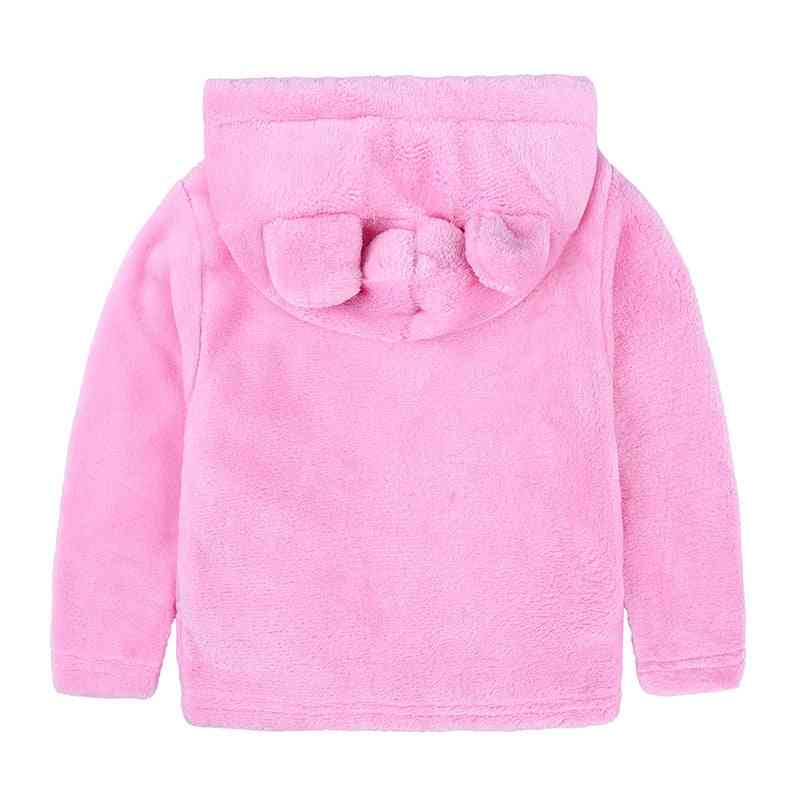 Capospalla per bambini giacca in cotone con cappuccio e cappuccio - simpatico cappotto invernale