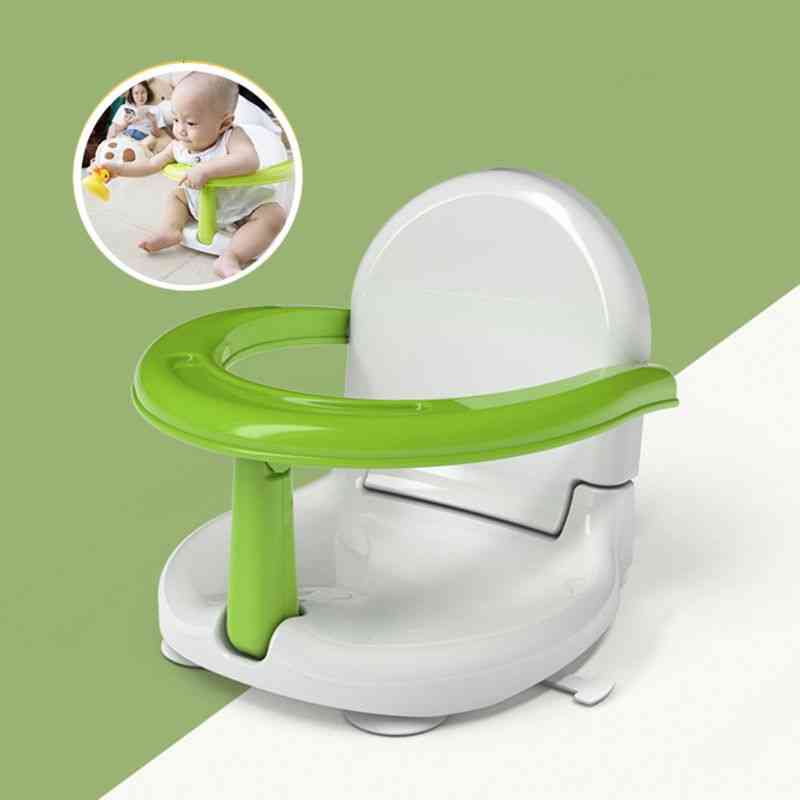 Foldable Baby Bath Seat With Backrest Support
