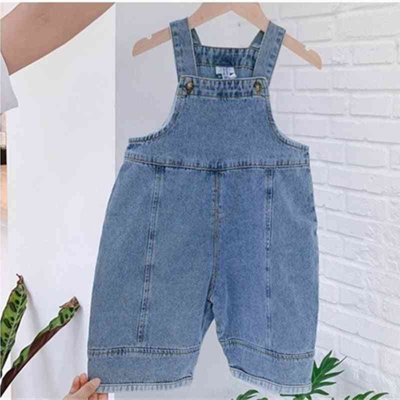 Autumn- Casual Loose, Overalls Bib Denim, Trousers Pants For,