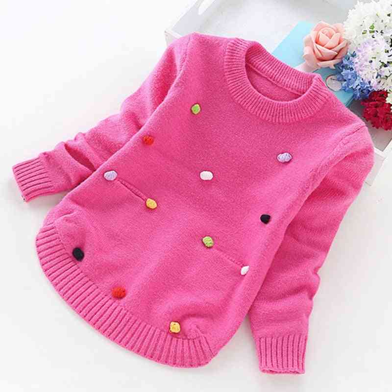 Vinter varm- koreansk stil strikking, gensere topp gensere for jente
