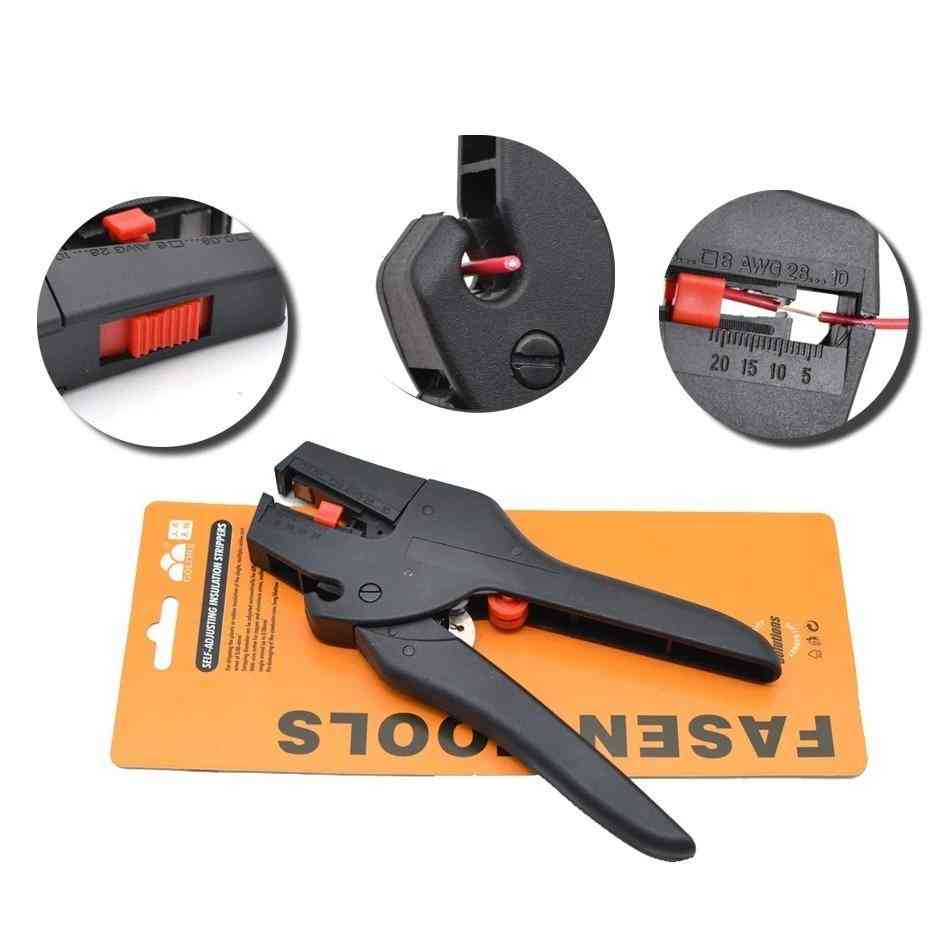 Stripping Pliers, Automatic Cutter Cable Scissors Wire Stripper Tool