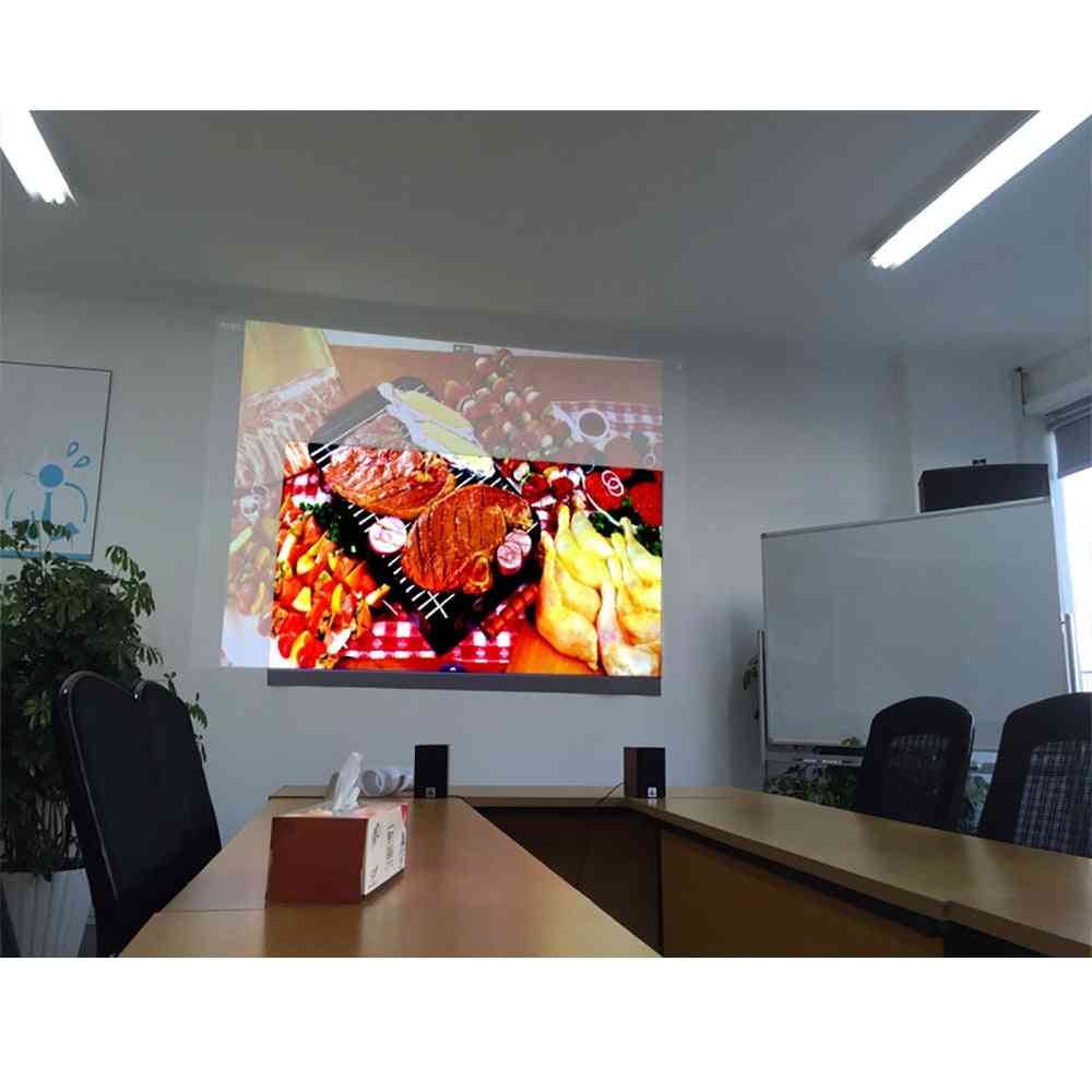 Reflective Fabric Projector Projection Screen Enhance Brightness