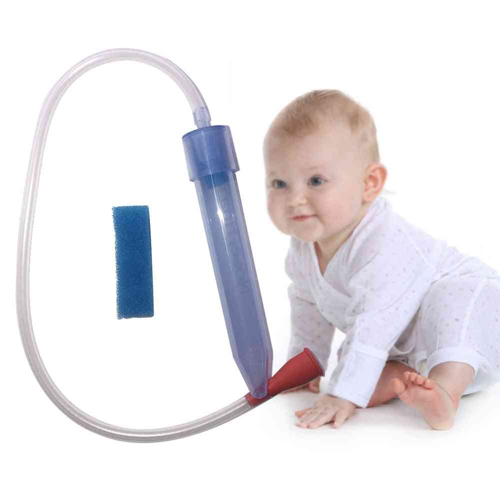 Otroški vakuumski sesalnik nosni aspirator z mehkimi konicami