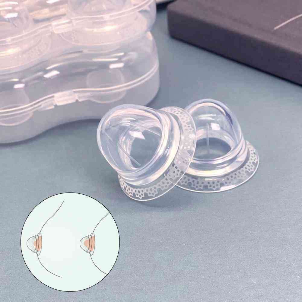 Silicone Nipple Correction- Breast Correcting Shell Cup, Braces Redress