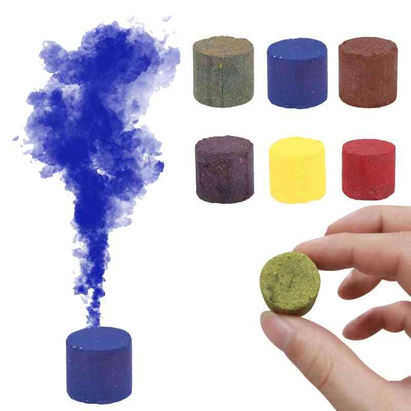 Magic Colored Smoke Tricks Props, Fire Tips, Fun Toy, Pyrotechnics Cake Fog, Magician Professional Tool, Pocket Items