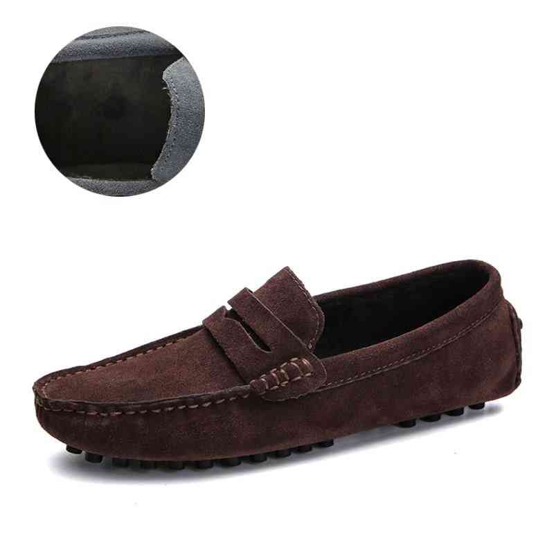 Men Casual Shoes, Genuine Leather Loafer