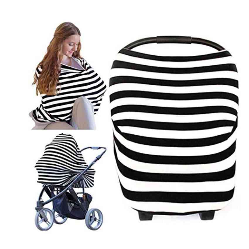 Car Seat Stroller- Breast Feeding Scarf, Nursing Covers For Baby