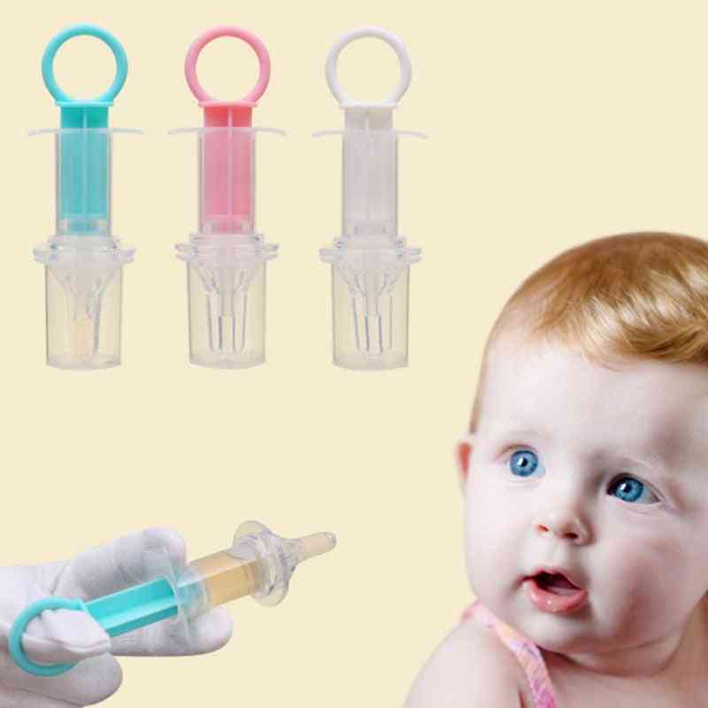 Infant Feeding Flatware Utensils, Nipple Syringe, Baby Squeeze Medicine Dropper Dispenser, Pacifier Needle Feeder