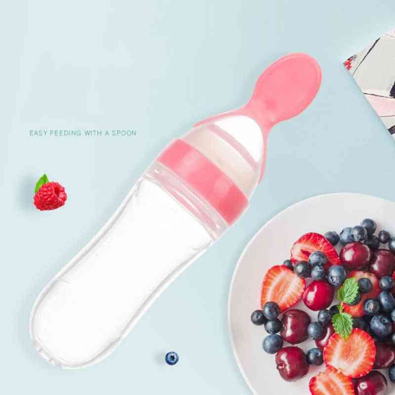 Baby Spoon Bottle Feeder Dropper Silicone Spoons For Feeding