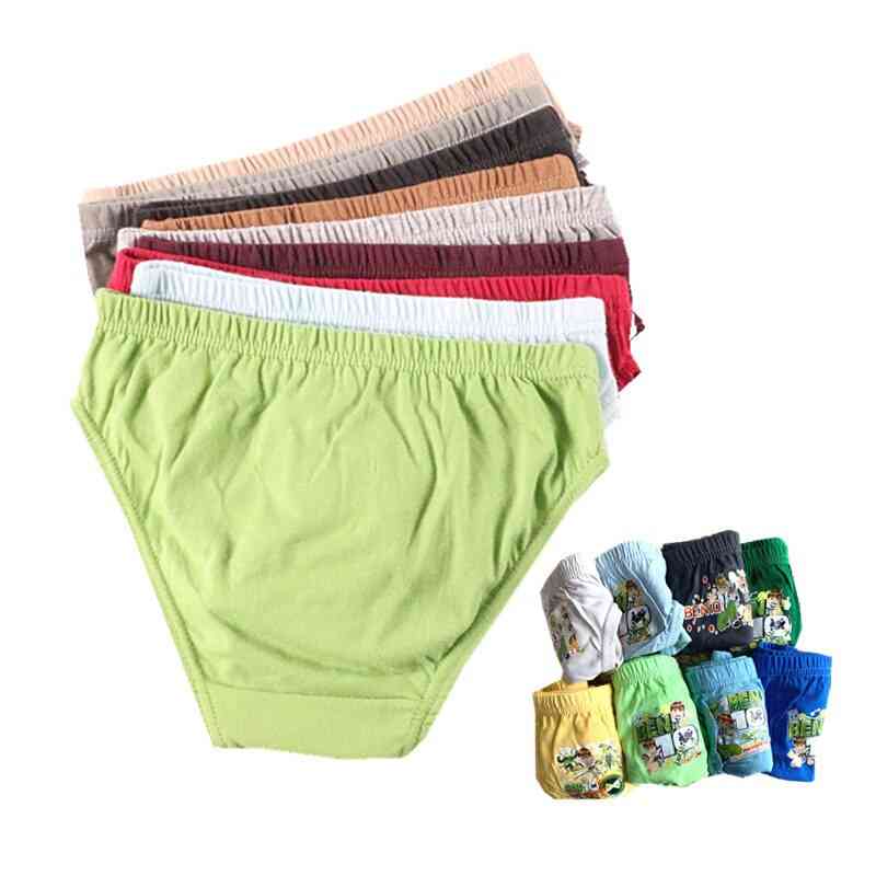 Pure Color- Cotton Shorts, Panties Underwear
