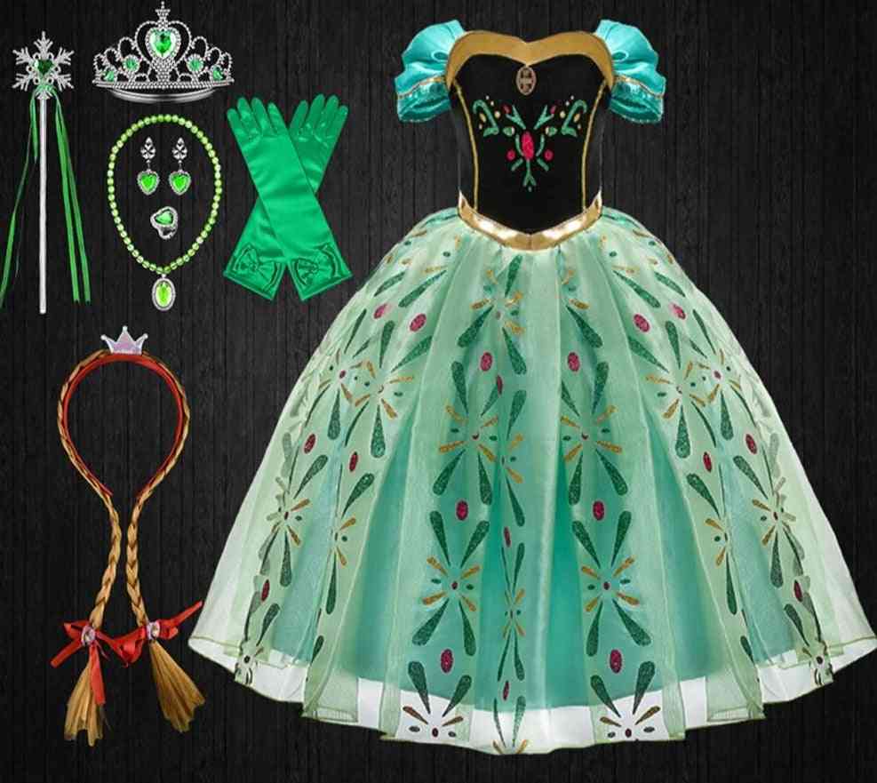 Dievčenské vianočné šaty, spoločenské karnevalové kostýmy