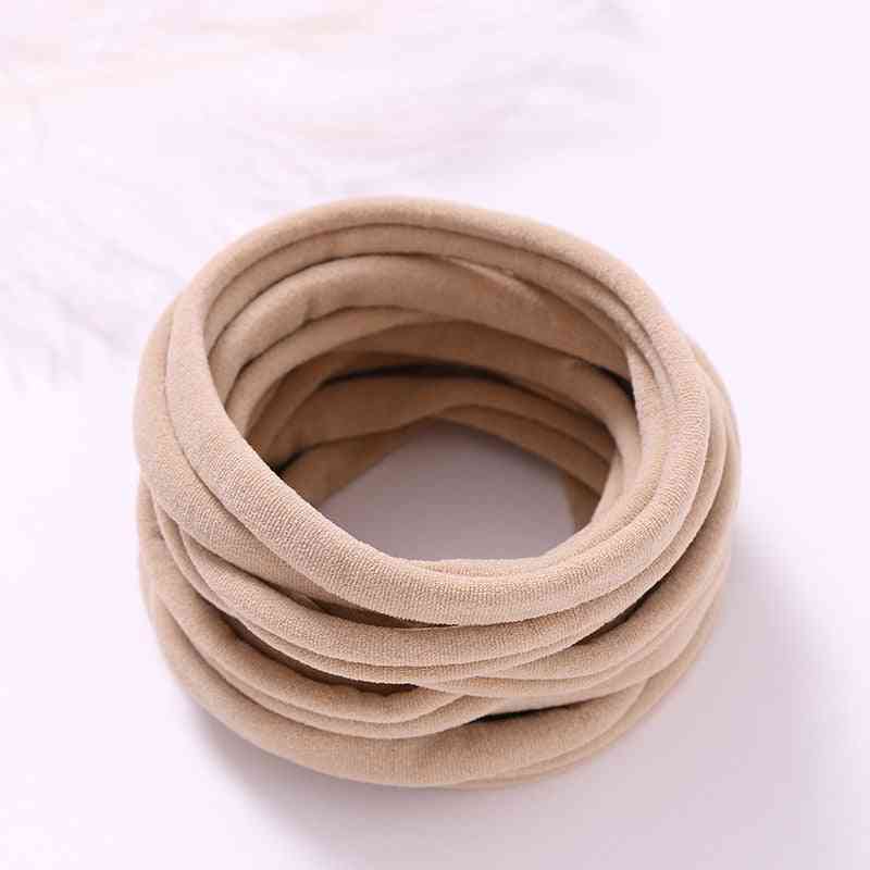 Elastic Nylon- Soft Seamless, Hair Bands Accessories For