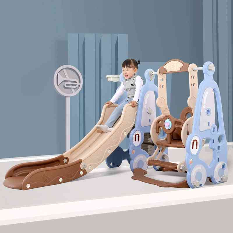 Baby Slide Swing Chair 5 In 1 Indoor Kindergarten Slide Combination Kids Playground