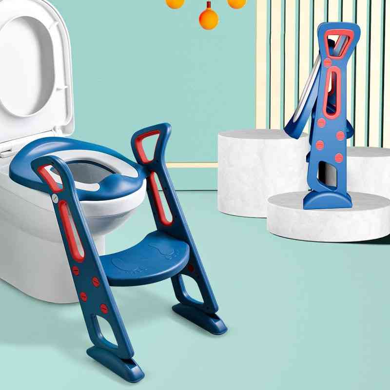 Adjustable Levels Folding Baby Potty Infant Kids Toilet Training Seat